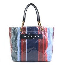 Auth MARNI GLOSSY GRIP Handbag