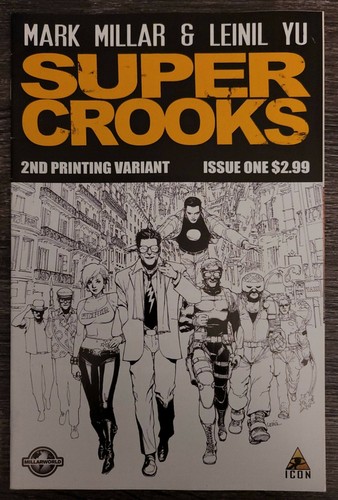 Super crooks icon - super, variant