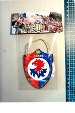 scudetto gagliardetto legno calcio squadra sport team genoa genova football