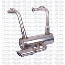 Scarico in acciaio record