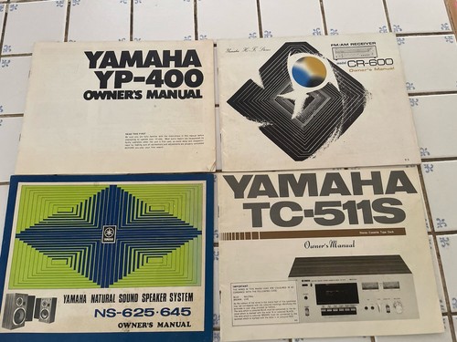 Vintage yamaha manuali - vintage,