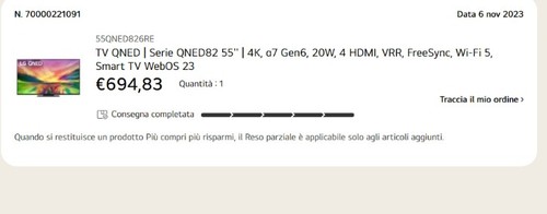 Pollici lg - 55,