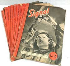 SIGNAL  10 RIVISTA QUINDICINELE  1941   ART - RV - 04/115