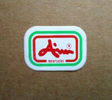 ADESIVO/STICKER/AUFKLEBER "AIM - MOTORCYCLES" - Motocicli - Anni '80 - Vintage