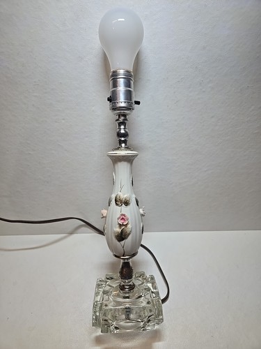Lampada vintage porcellana - vintage,