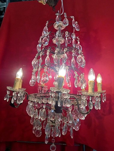 Grosso lampadario epoca - grosso, d'epoca