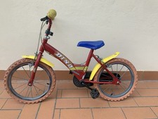 Bicicletta dino bike 44 16x1.75 gomme rosse