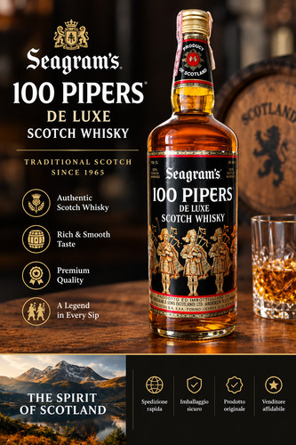 Seagram 100 pipers luxe - 100, de