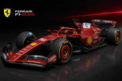 Poster ferrari 2026 - f1,