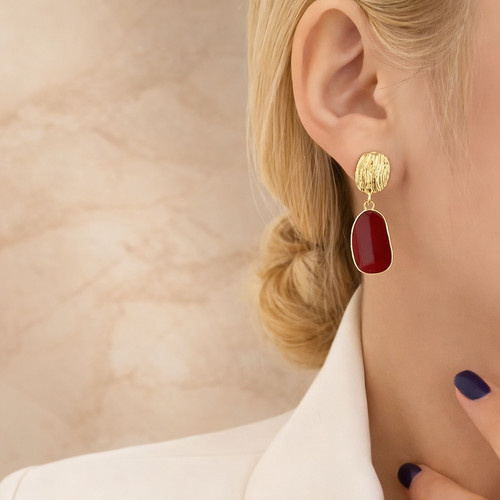 Orecchini donna eleganti oro