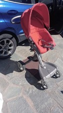 🛒 Trio Stokke Xplory Rosso – Navicella, Ovetto, Passeggino 