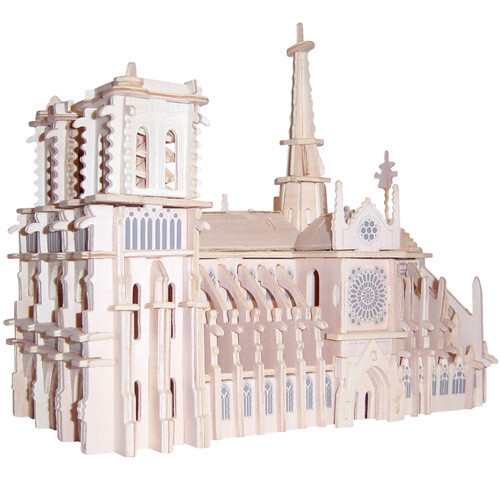 Cattedrale notre dame 3d - notre,