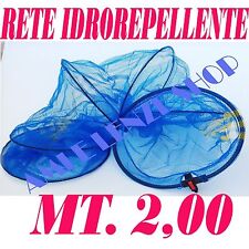 NASSA DA PESCA RETE IDROREPELLENTE MT 1,50 CANNA BOLOGNESE FISSA TROTA LAGO MARE