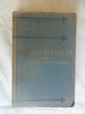 TCI TOURING CLUB ITALIANO GUIDA D' ITALIA 1918 (SARDEGNA) - 1919 (SICILIA)