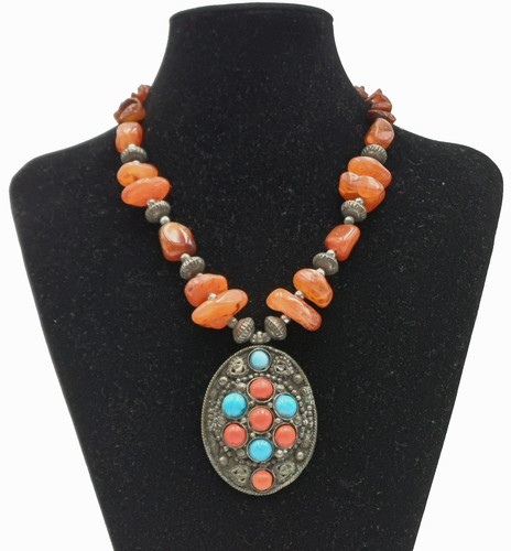 Collana etnica pietra - collana, dura