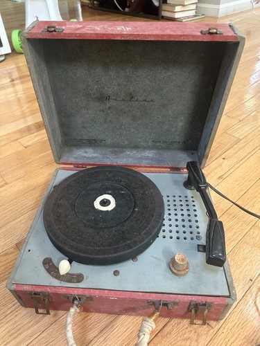 Giradischi portatile vintage