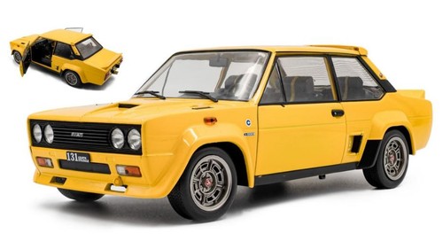 Fiat 131 abarth 1980 yellow - 131,