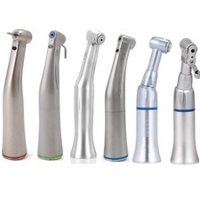 Dentale 1:1 /1:5 / 20:1 LED Ottica Contra Angolo Manipolo Spray Interno