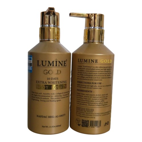 Lumine gold lozione corpo - gold,