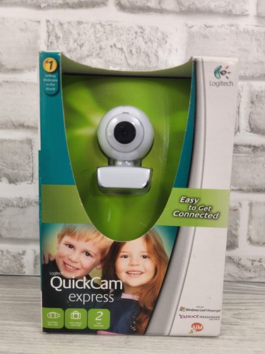 Webcam usb logitech quickcam - webcam,