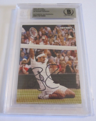 Roger federer autografo - roger,