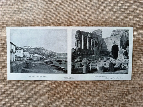 Taormina nel 1905 - :, città