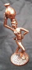 Vintage Copper African tribal