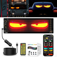 Occhi LED per Camion, Luci Devil Eyes per Auto, Display LED Flessibile Grande Pr
