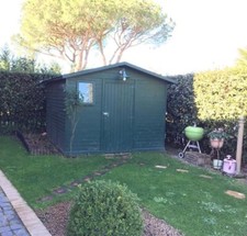 casetta da giardino in legno 3x3 unopiù