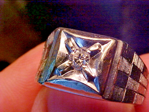 Anello uomo retrò anni - , 60