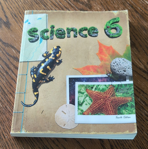 Bju science 4th edition - science, 6,