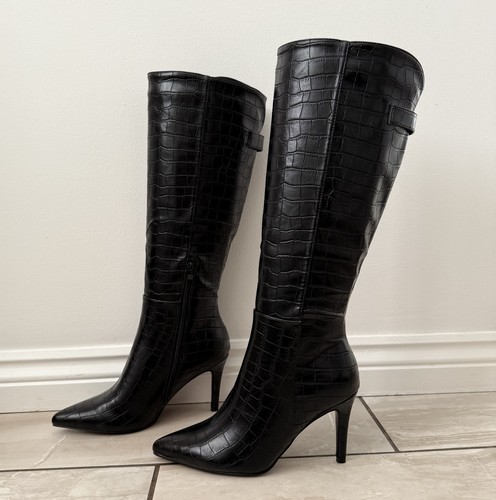 Stivali stiletto donna neri