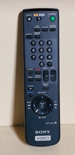 Sony rmt v231a telecomando vcr - rmt-v231a,