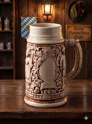 Grande boccale birra vintage - grande,