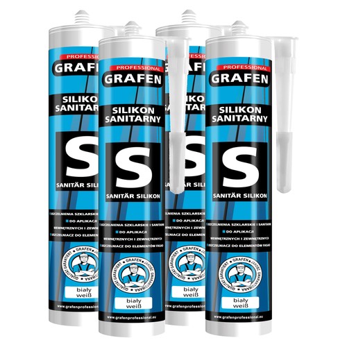 Silicone sanitario 280ml - silicone,