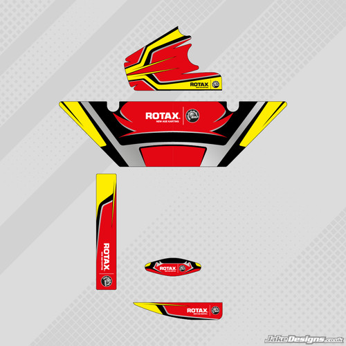 Kit adesivi radiatore rotax - kit,