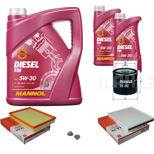 Mahle controllo set mannol - set, 7