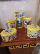 Lotto 6 Scatole In Latta