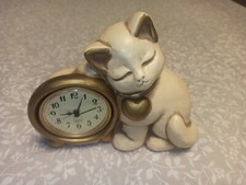 Thun  Orologio Gatto Gattino Micio Felino  Champagne Da Tavolo D'appoggio