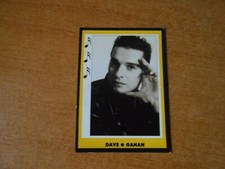 FIGURINA CARDS "I BELLISSIMI" SUPERSTAR - DAVE GAHAN - ED. MASTER - CS.28