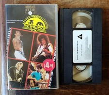 Vhs QUEEN WE WILL ROCK YOU 1989 Live Concert Leggere descrizione 