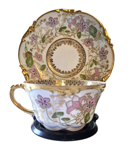 Antico tazza e piattino - j.p.l.,