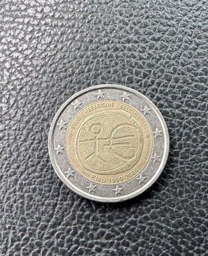 Moneta euro con omino - da,