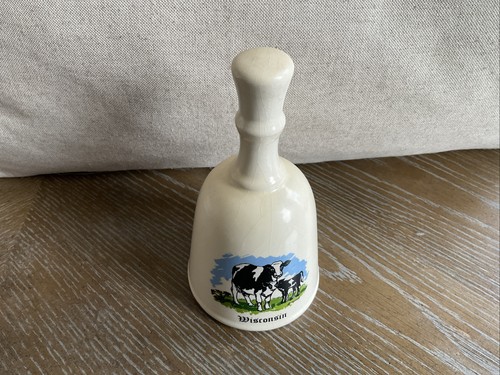 Campana mucca vintage vetro - vintage,