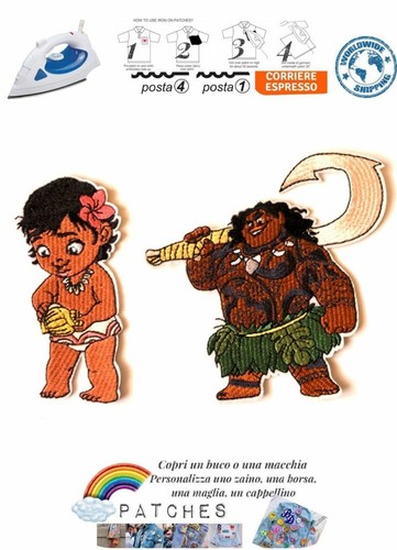 Iron patch moana - iron,