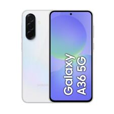 SAMSUNG GALAXY A36 5G AI 8GB RAM 256GB BIANCO NANO SIM +eSIM  6.7”GAR 2 ANNI