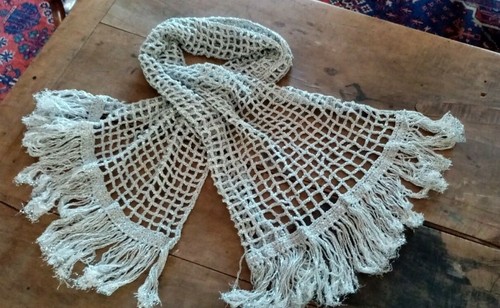 Stola filo argento - in,
