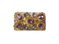 Vintage Gablonz Spilla Colore