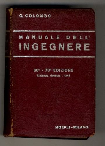 Manuale dell ingegnere - manuale, dell'ingegnere