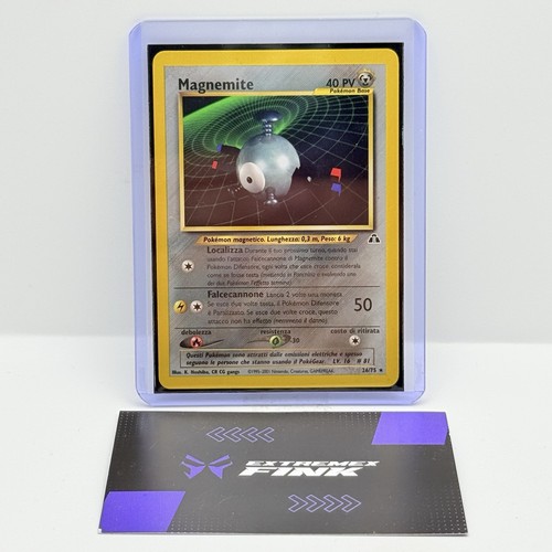 Carta pokemon card magnemite - carta,